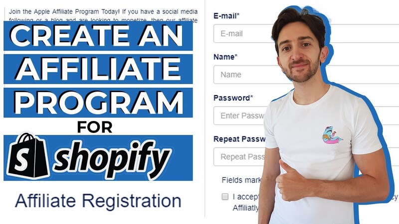 Set Up an Affiliate Program on Shopify